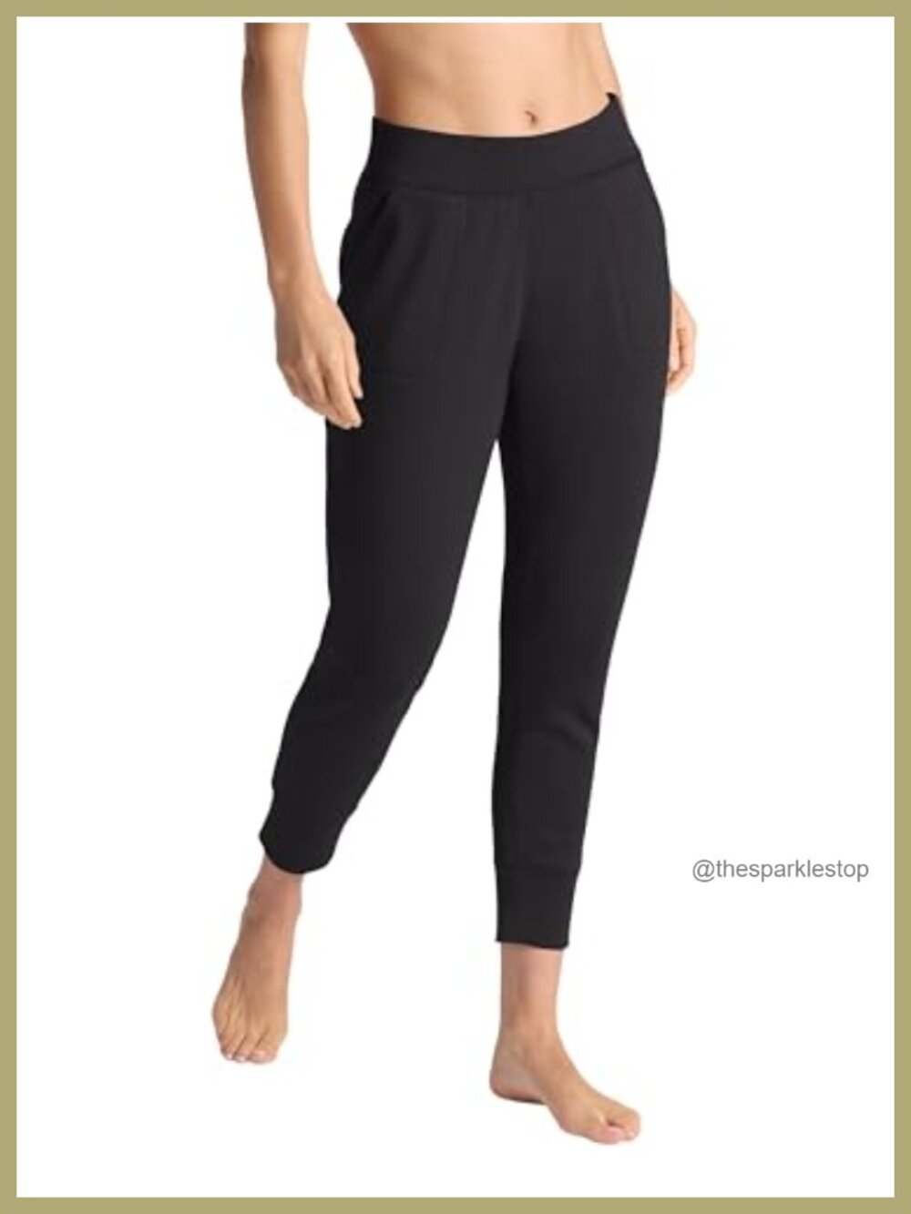 Gaiam Hudson Jogger Relaxed Fit Midweight Yoga Sweatpants